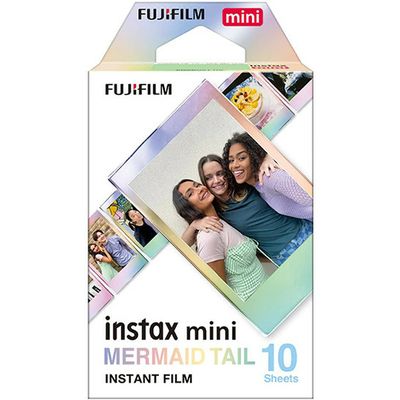 Fujifilm Instax mini film Mermaid Tail (10 vel) - (4,6 cm x 6,2 cm) - Papier photo