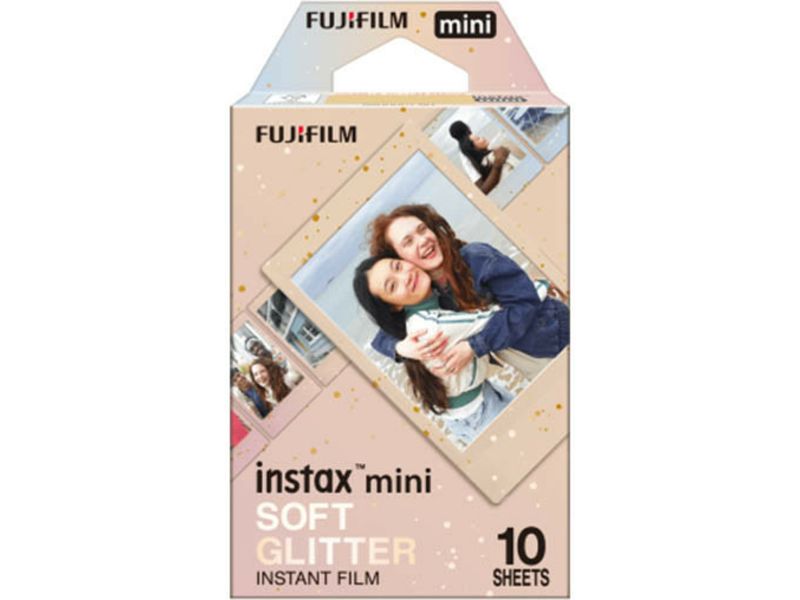 Fujifilm Instax mini film Soft Glitter (10 vel) Fotopapier (4,6 cm x 6,2 cm)