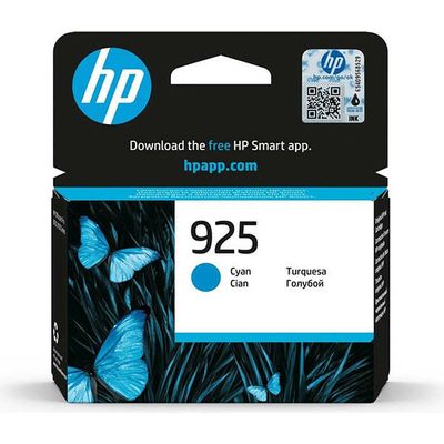 HP 925 (4K0V6PE) - Cyan - Cartouche d'encre