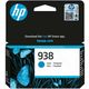 HP 938 (4S6X5PE) - Cyan - Cartouche d'encre