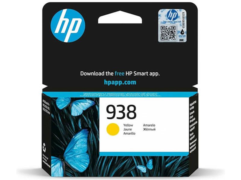 HP 938 (4S6X7PE) Inktcartridge Geel