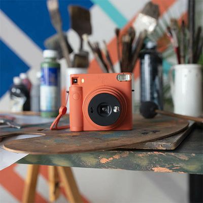 Fujifilm Instax SQUARE SQ1 Terracotta Orange - Imprimante de poche