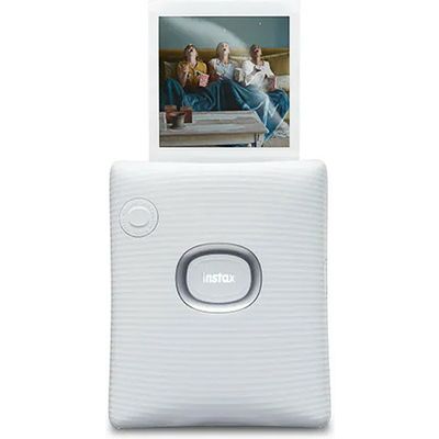 Fujifilm Instax SQUARE link Ash White - Imprimante de poche