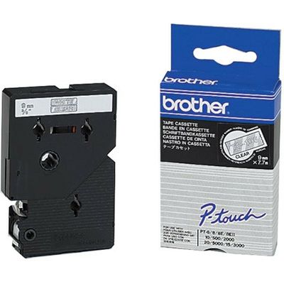 Brother TZe-195 extreme - (9 mm) - Blanc - Ruban