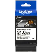 Brother TZe-261E - Noir sur blanc - Ruban