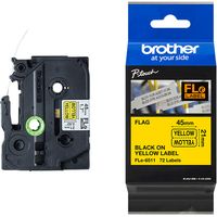 Brother FLe-6511 - Noir sur jaune - Ruban
