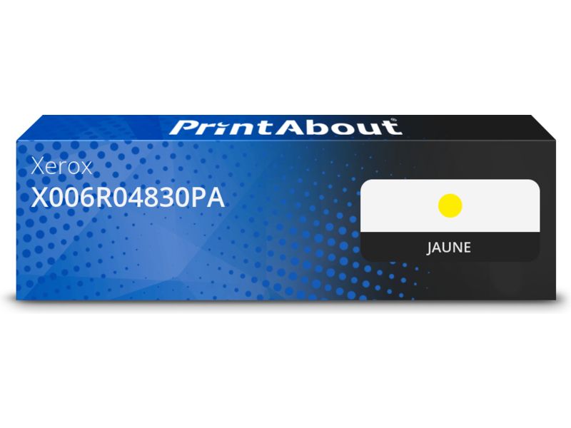 Toner compatible Xerox X006R04830PA - Jaune - Grande capacité