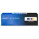 Toner compatible OKI 46508713/14/15/16 - 4 couleurs - Capacité normale - Multipack