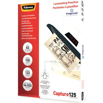 Fellowes A3 2x125micron glans - (100 stuks) - Pochette à plastifier