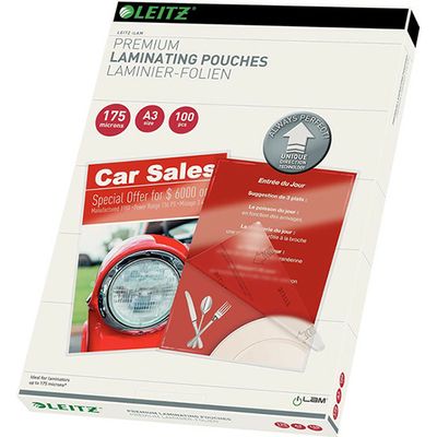 Leitz ILAM A3 glanzend 2x175 micron - (100 stuks) - Pochette à plastifier