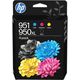 HP 950/951XL (C3WK1AE) - 4 couleurs - Cartouche d'encre - Grande capacité - Multipack