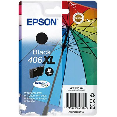 Epson 406XL (T17H1) - Noir - Cartouche d'encre - Grande capacité