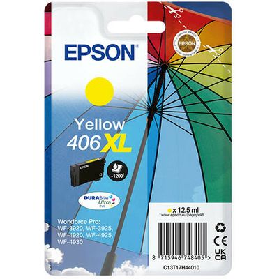 Epson 406XL (T17H4) - Jaune - Cartouche d'encre - Grande capacité
