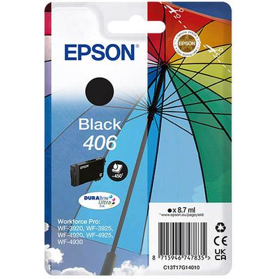 Epson 406 (T17G1) - Noir - Cartouche d'encre - Capacité normale
