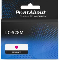 Cartouche compatible Brother LC-528M - Magenta