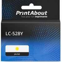 Cartouche compatible Brother LC-528Y - Jaune