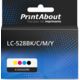 Cartouche compatible Brother LC-528BK/C/M/Y - 4 couleurs - Multipack
